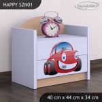 Nočna omarica Happy babies Avto 11 SZN1